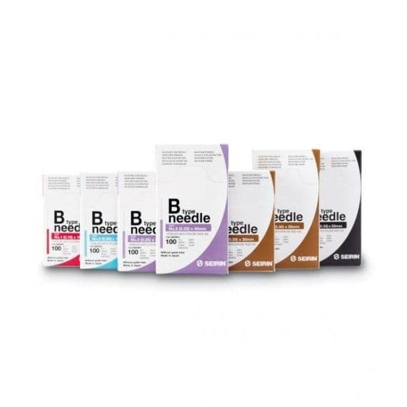 Seirin B Type Acupuncture Needle .30x50mm exp (08/26)