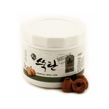 Smokeless moxa cone