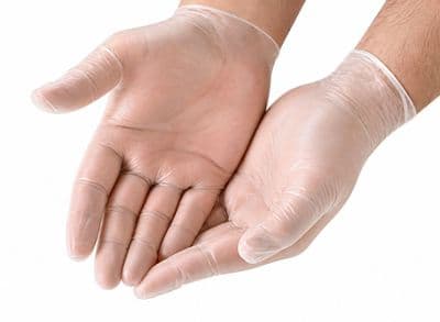 Vinyl Powder-Free Gloves | Disposable Gloves Box of 100