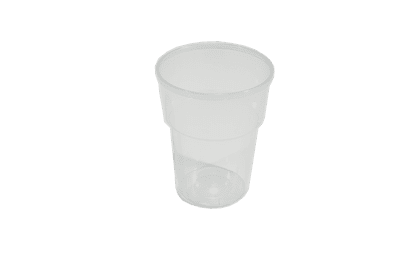 1/2 Pint Katerglass To The Line  Heavy Duty Plastic Glasses100/pack