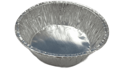 140mm Rolled Edge Round Pan Foil 400/box