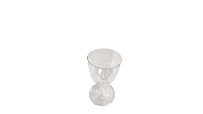 175ml 2 Piece Wine Glass With Clear Base 144/box