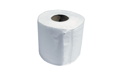 2 Ply White Toilet Roll 40 rolls/pack