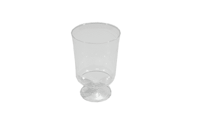 7oz Plastic Wine Glasses 120/Pack