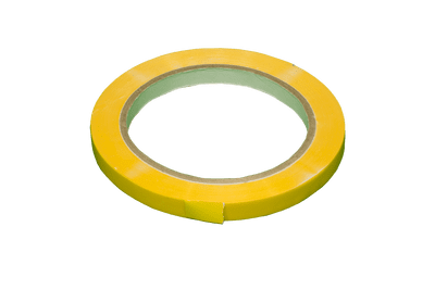 9mm Yellow Vinyl Tape 66m/roll