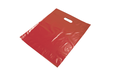 Burgundy Polythene Carrier Bags 15
