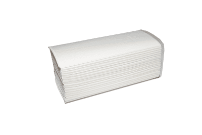C Fold White Hand Towels 1ply 2400/box