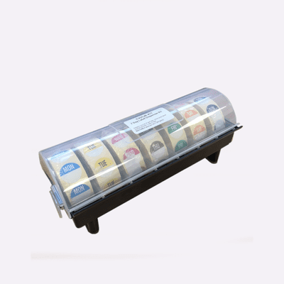 Day Date Label Dispenser  for 19mm labels