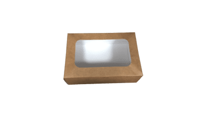 Extra Small Cardboard Platter Sleeve with Window 240mm x 164mm x 76.5mm