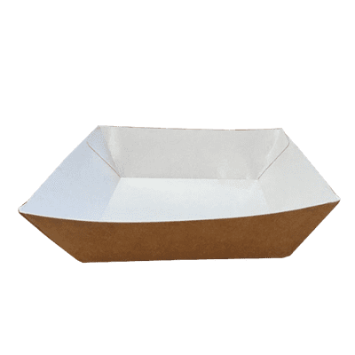 Kraft Burger Tray 5