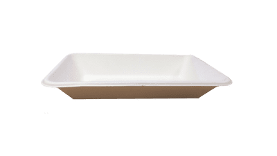 Large Bagasse Chip Tray CT3 125/pack