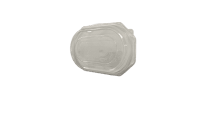 Large Octagonal Clear Platter Lid 100/box