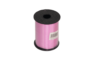 Pink Curling Ribbon 250m/roll