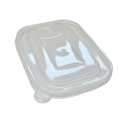 Rectangular Kraft Food Bowl Lids 1000ml 300/box
