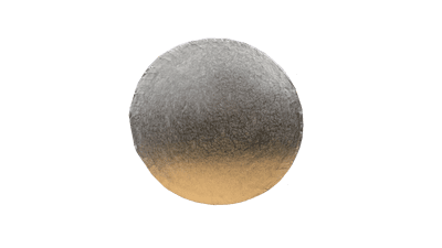 Round Silver Cake Drum 10