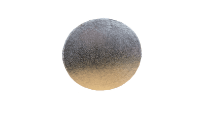 Round Silver Cake Drum 12