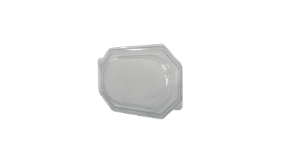 Small Octagonal Clear Platter 100/box