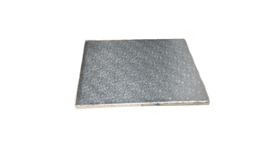 Square Silver Cake Drum 18