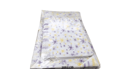 Starburst Purple & Yellow Paper Bags 8.5