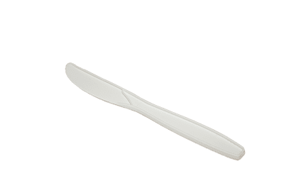 White Plastic Knives 100/pack