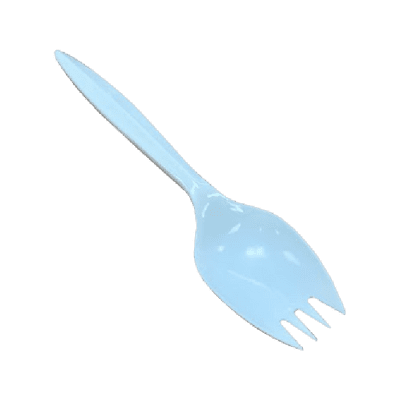 White Plastic Sporks 1000/pack