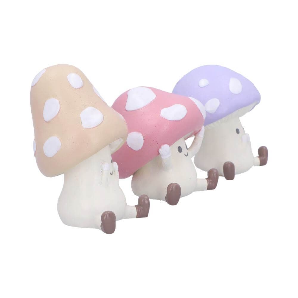 Three Wise Toadstools Ornaments | Nemesis Now