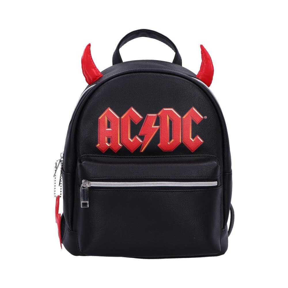 ACDC Devil Horns Backpack | Nemesis Now Heavy Metal Music Deal Kent UK