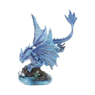Adult Blue Water Dragon Figurine