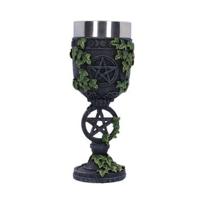 Aged Magical Pentagram Goblet