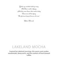 Agnes & Cat Lakeland Mocha Botanical Soy Wax Candle | Bonnebombe