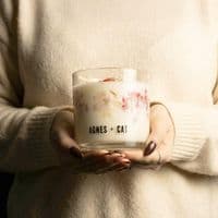 Agnes & Cat Lakeland Mocha Botanical Soy Wax Candle | Bonnebombe