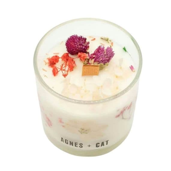 Agnes & Cat Roses Of Sawrey Botanical Soy Wax Candle | Bonnebombe