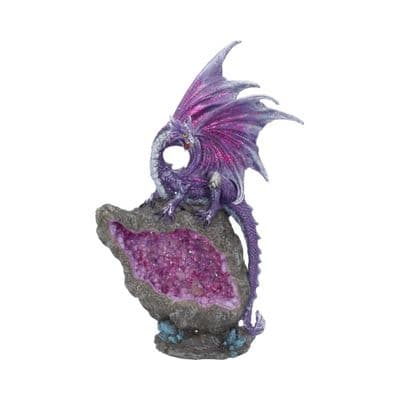 Amethyst Geode Purple Dragon Custodian