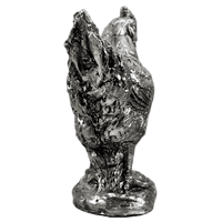 Antique Silver Finish Farmyard Chicken Animal Ornament | Deal Dover Canterbury Kent