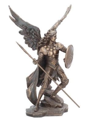 Archangel Raphael Cold Cast Bronze Sculpture