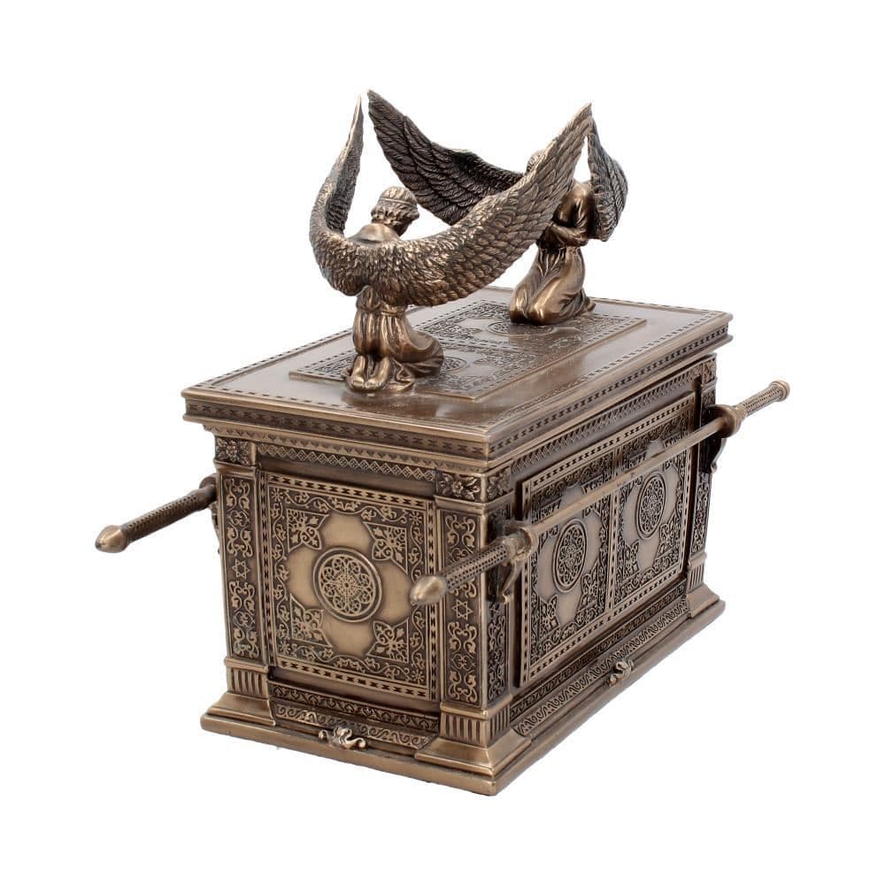 Ark of the Covenant With Winged Cherubs Trinket Box
