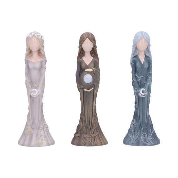 Aspects of Wiccan Maiden, Mother and Crone Ornaments | Nemesis Now Shop Herne Bay Kent UK