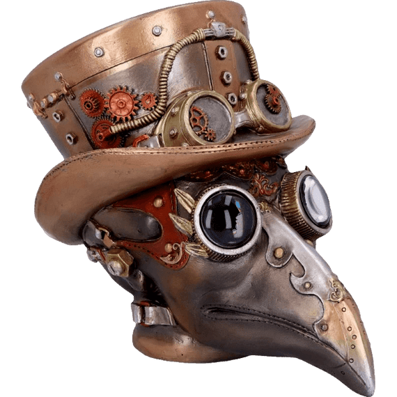 Automaton Apothecary Steampunk Plaque Doctor | Nemesis Now Steampunk Ornaments Sandwich Kent UK