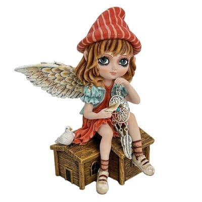 Autumn Fae Nature Inspired Fairy Figurine