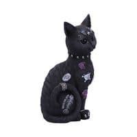 Bad to the Bone Tatoo Cat Figurine