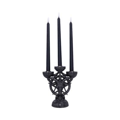 Baphomet's Radiance LED Light Up Candelabra