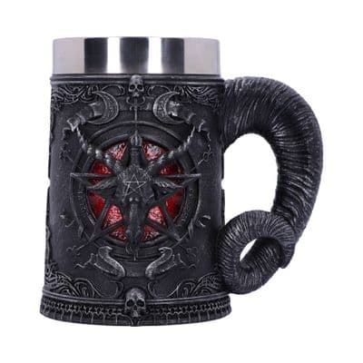Baphomet Sabbatic Goat Diety Tankard