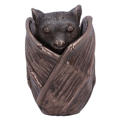 Bat Snuggle Box Hidden Compartment Trinket Box