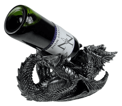 Black Dragon Guzzler Wine Bottle Holder