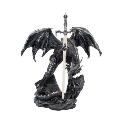 Black Gothic Dragon Sword Letter Opener