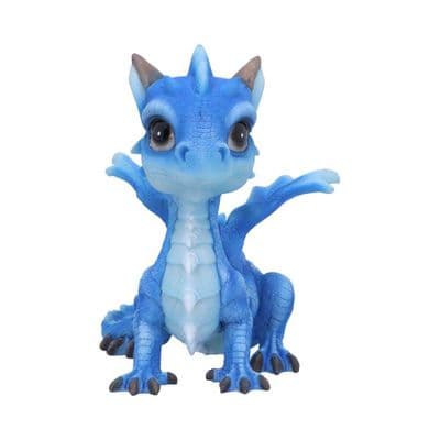 Blue Ice Dragonling Baby Dragon Figurine