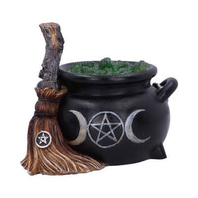 Bubbling Witches Cauldron Ornament