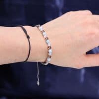 Cancer Zodiac Star Sign Crystal Candle With Gemstone Bracelet | Soy Wax Candles Deal Kent