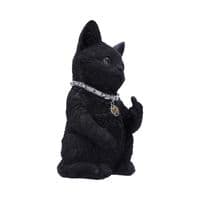 Cattitude Cute Black Cat Figurine