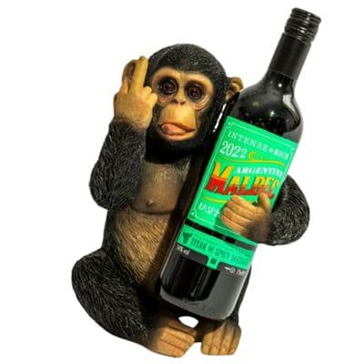 Cheeky Monkey Wine Bottle Holder